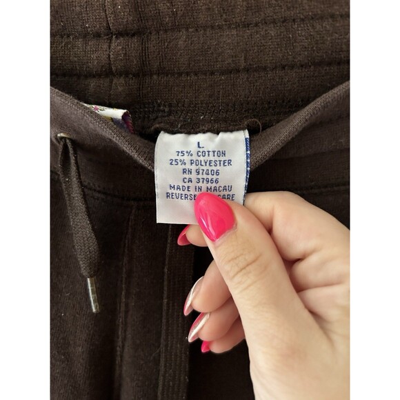 Vtg Women’s Triple Five Soul Sweatpants L Brown Y2K 2000s Logo Streetwear 555 - Picture 4 of 7